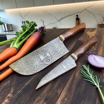 Keukenmes - Utility knife - Handgemaakte vintage