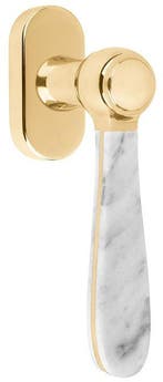 Draaikiepgarnituur BOSCO LZ100-DKO messing ongelakt/marmer, Doe-het-zelf en Bouw, Overige Doe-Het-Zelf en Bouw, Nieuw