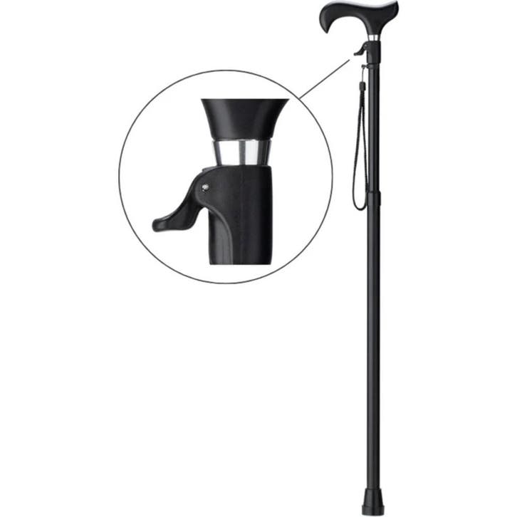 MultiMotion wandelstok met drukknop verstelling, Diversen, Verpleegmiddelen, Ophalen of Verzenden