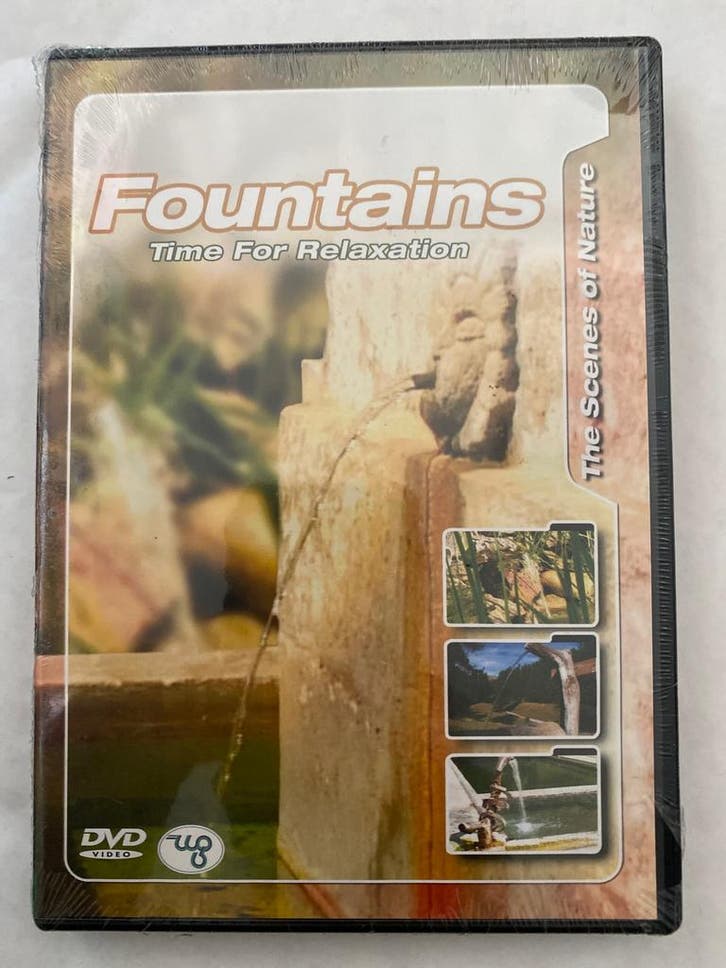 FOUNTAINS TIME FOR RELAXATION (IMPORT WITHOUT DUTCH SUBS), Cd's en Dvd's, Dvd's | Overige Dvd's, Gebruikt