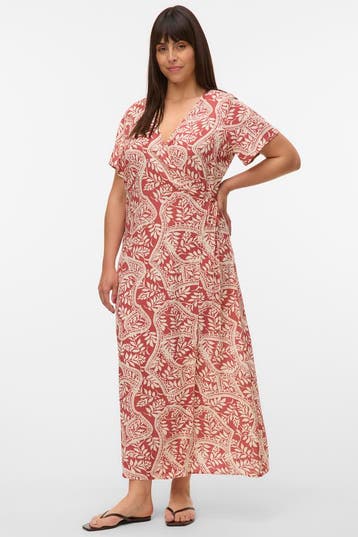 VERO MODA curve ECO wikkeljurk52Maat 46/48 (XL) of groter, Verzenden, Nieuw, Maat 46/48 (XL) of groter, Overige kleuren