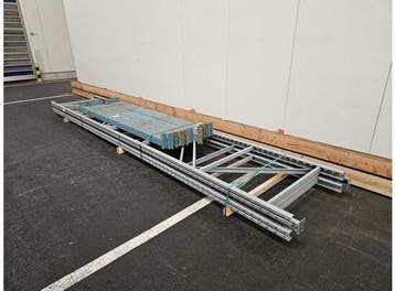 Palletstelling - 3 staanders 5830x1100mm - Tot. lengte: 5m66, Ophalen of Verzenden