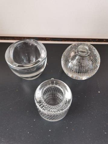 Glasfabriek Leerdam - A.D. Copier - Vase (3) - Verre - Lotje, Antiek en Kunst, Antiek | Glaswerk en Kristal