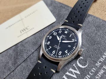 IWC - Pilot Mark XVIII Black IW327001 Steel Automatic Date