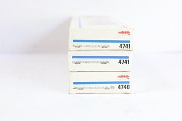 Märklin H0 - 4740/4741 - Wagon de marchandises pour trains, Nieuw