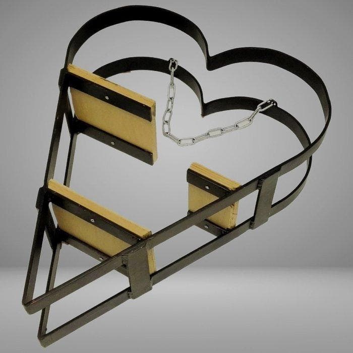 Gigantisch 3D-Hart 70 cm voor aan de muur - Rek - Metaal,, Maison & Meubles, Maison & Meubles | Autre