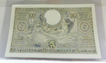 België. - 20 Belgas - 100 Francs - 26/11/1942 - Pick 107, Postzegels en Munten