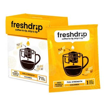 Full-strength drip coffee - Colombia - Freshdrip, Diversen, Levensmiddelen, Verzenden