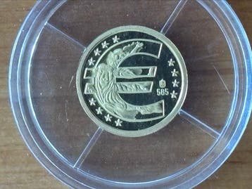 Portugal. Medal 2010, 10 Years of the Euro (Zonder