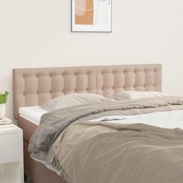 Luxe Hoofdborden 2st - Tweede kansje, OP = OP!, Huis en Inrichting, Overige materialen, Klassieke uitstraling, Verstelbaar, Bruin
