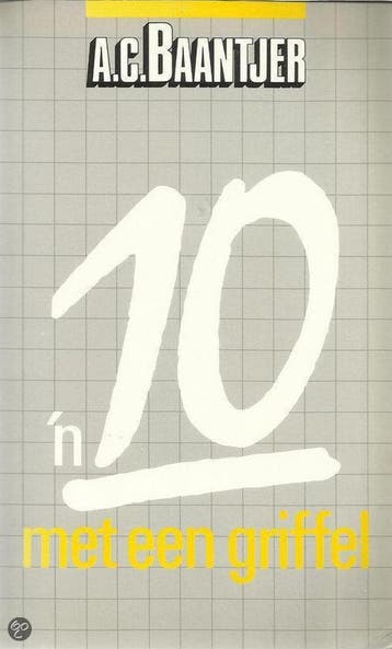 n 10 met een griffel 9789061227328 A.C. Baantjer, Verzenden, Gelezen, A.C. Baantjer