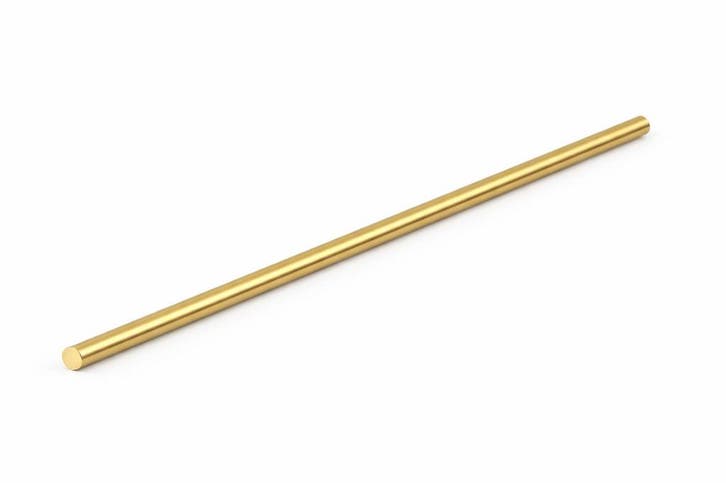Cilindervormige messing staaf (voor modelbouw, 6.0x150 mm), Doe-het-zelf en Bouw, Gereedschap | Overige machines, Nieuw, Verzenden