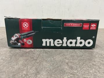 Veiling - Metabo haakse slijper 1700W WEV 17-125 Quick, Doe-het-zelf en Bouw, Nieuw