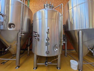 Inox Brite Beer tank Belgian Process Solutions..., Ophalen