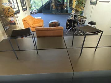 2x ZEUS INTONDO Seats - 80s, Antiek en Kunst, Ophalen of Verzenden