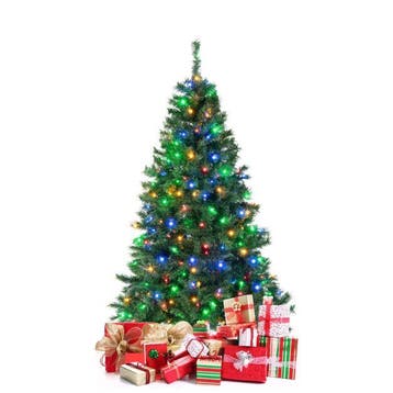 2dekans | Coast Kunstkerstboom - LED - 183 cm - Ø 96 cm -, Ophalen of Verzenden