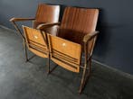 Fauteuil - Bois - Deux fauteuils de cinéma