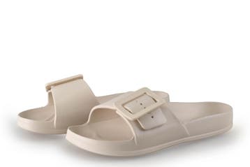 Fashy Slippers in maat 39 Wit, Slippers, Verzenden, Wit, Fashy