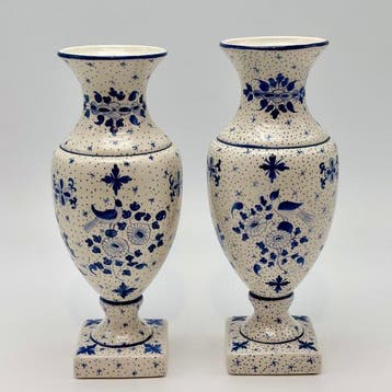 Faïencerie de Wasmuël - Auguste Mouzin - Vase balustre (2) -