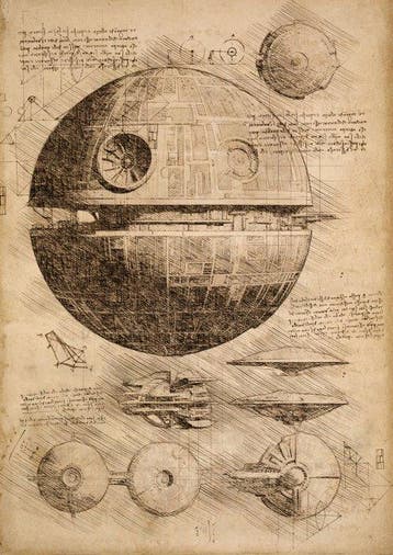 Boriani - 4 X Star Wars Megapack, Da Vinci Series - limited, Nieuw