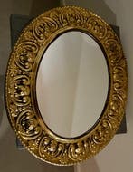 Miroir - Métal, Verre - Miroir mural de style français, Antiquités & Art