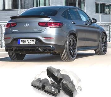 EMBOUTS D´ÉCHAPPEMENT MERCEDES GLC W253 X253 C253 15-22 LOOK, Autos : Pièces & Accessoires, Systèmes d'échappement, Verzenden