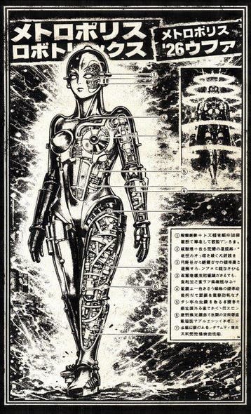 Æ (XX-XXI) - Set of 3 – Metropolis: The Awakening of Maria