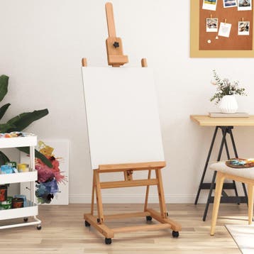vidaXL Schildersezel 55x53,5x178 cm massief beukenhout, Verzenden