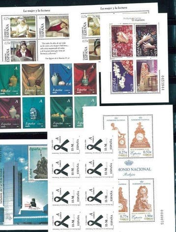 Espagne 2004/2004 - timbres d’Espagne année 2004, complets