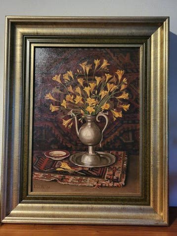 Adrianus van der Meijde (1896-1988) - Stilleven met gele