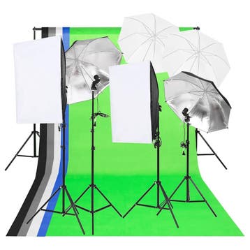 vidaXL Fotostudioverlichtingsset, Verzenden