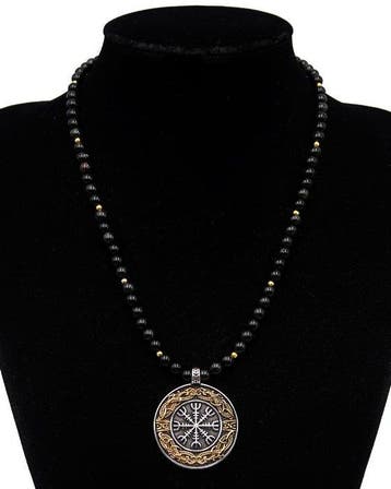 Viking-kompas Vegvisir en obsidiaan – Beheersing van het Lot