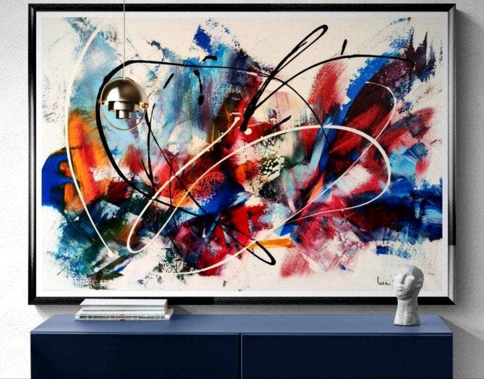Luc Mora - Your attention - XXL, Antiek en Kunst, Kunst | Designobjecten