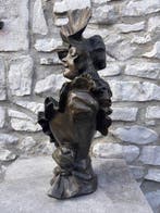 Fortetay - Buste, Buste féminin Art Nouveau signé Foretay