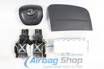 Airbag set - Dashboard Paneel Skoda Fabia (2007-2014), Autos : Pièces & Accessoires