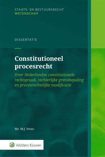 Constitutioneel Procesrecht | M.J. Vetzo | Nieuw, Verzenden, Nieuw, M.J. Vetzo