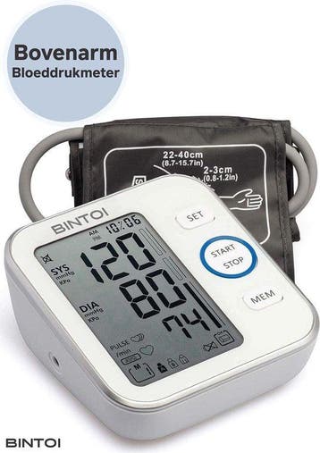2dekans | Bintoi BX200 Bloeddrukmeter Bovenarm –, Diversen, Verpleegmiddelen, Ophalen of Verzenden, Nieuw