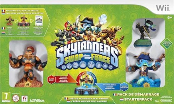 Skylanders Swap Force Starter Pack - Wii (Wii Games), Games en Spelcomputers, Games | Nintendo Wii, Zo goed als nieuw, Ophalen of Verzenden