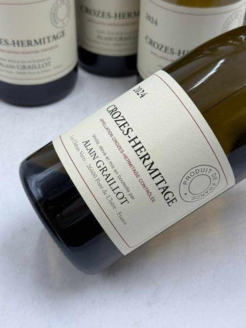 2024 Alain Graillot Crozes-Hermitage White - Rhône - 6