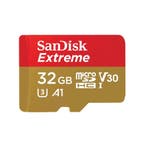 SanDisk Extreme micro SDHC 32GB U3 V30 met garantie, Ophalen of Verzenden, Gebruikt