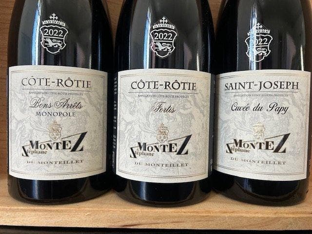2022 Stéphane Montez Domaine du Monteillet : Côte-Rôtie Les, Collections, Vins