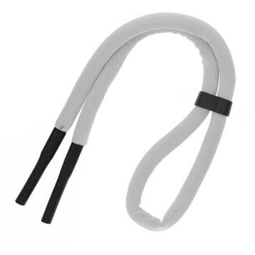 Fako Bijoux - Drijvend Brillenkoord - 66cm - 10mm - Grijs, Verzenden, Nieuw