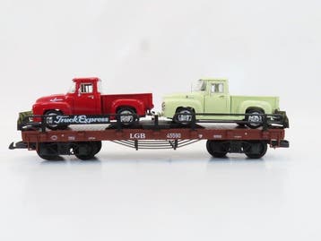 LGB G - 45590 - Wagon de marchandises pour trains miniatures