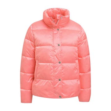 Milano Italy • roze donsjas • 36, Kleding | Dames, Verzenden, Roze, Maat 36 (S), Milano Italy