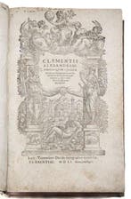 Clemente Alessandrino - Omnia ... Opera - 1551