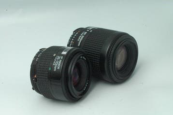 Nikon AF NIKKOR 35-70mm 1:3.3-4.5; AF NIKKOR 80-200mm
