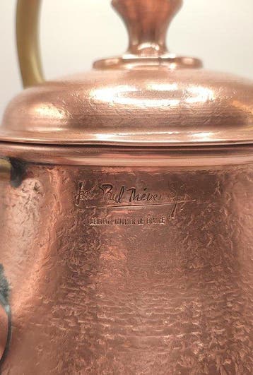 Jean Paul Thévenot - Theepot - Koper, Messing - Jean Paul