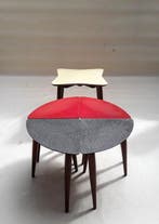 Bakker&Steyger - Tables gigognes - Bois , Formica - Ensemble, Antiquités & Art