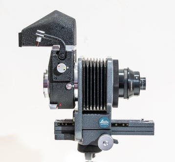 Leitz Visoflex 3 met Balg II en Leitz Milar 50 mm lens, Verzamelen