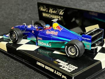 Minichamps 1:43 - Model raceauto (2) - Sauber Petronas C21 e, Hobby en Vrije tijd, Modelauto's | 1:5 tot 1:12, Nieuw